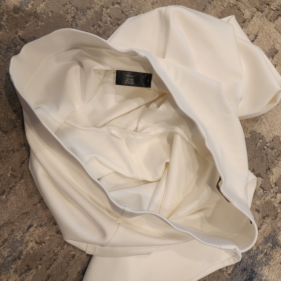 Boston Proper Off White Aspen Ponte Knit Pull On Stirrup Legging XL - Picture 5 of 16